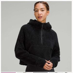 Lululemon Black Sherpa Hoodie 

Size XS/S